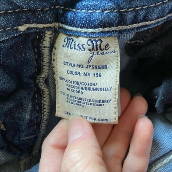 Miss Me Womens jeans size 27 bootcut - Picture 5 of 9